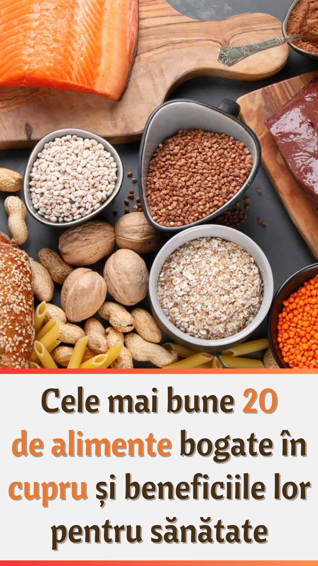 Cele mai bune 20 de alimente bogate în cupru și beneficiile lor pentru ...